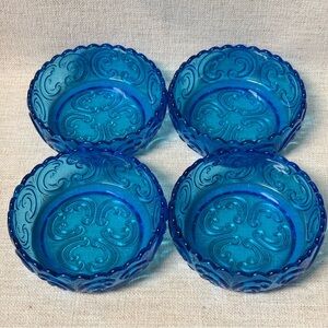 Set of (4) Imperial Atterbury Scroll Bowls